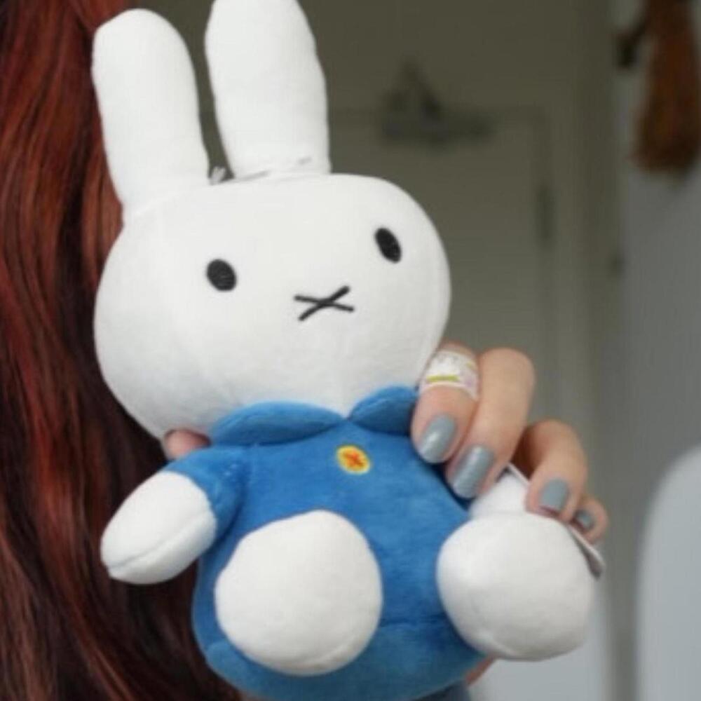 Miffy cute bunny 7.5-Inch Plushie soft stuffed toy NEW w tag rabbit plush animal - Picture 2 of 6